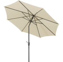 Umbrelă de soare deschisă cu cadru