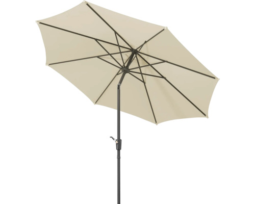 Umbrelă de soare deschisă cu cadru