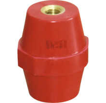 Izolator roșu cu conexiune filetată