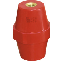 Izolator din plastic cu insertie din alama