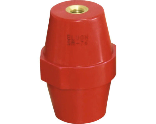 Izolator din plastic cu insertie din alama