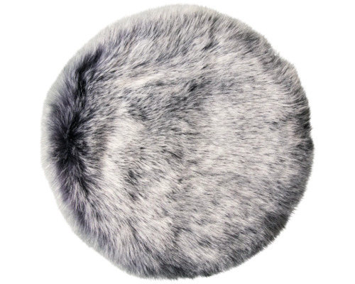 Covor rotund din blană artificială Covor rotund din blană artificială