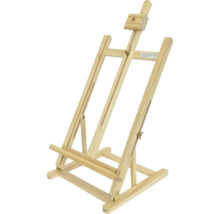 Șevalet din lemn pentru materiale de artă