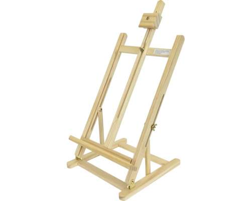 Șevalet din lemn pentru materiale de artă