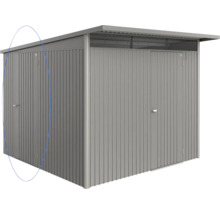 Magazie metalică de grădină cu ușă dublă