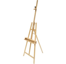 Șevalet din lemn pentru materiale de artă