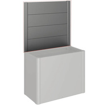 Gard decorativ cu jardiniere