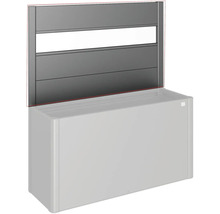 Cutie de grădină cu element de paravan