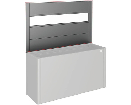 Cutie de grădină cu element de paravan