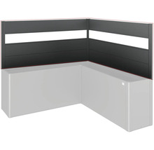 Placare cadă de colț cu panou