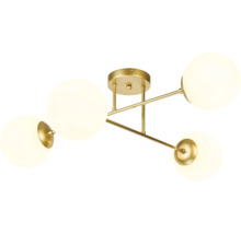 Lumină de plafon cu patru abajururi rotunde