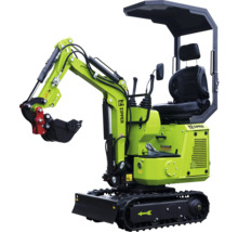 Mini-excavator Zipper cu cabină