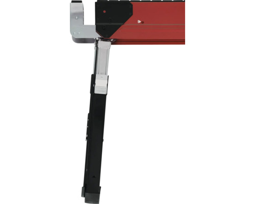 Vizualizare detaliată a unei extensii telescopice de mâner pentru o unealtă