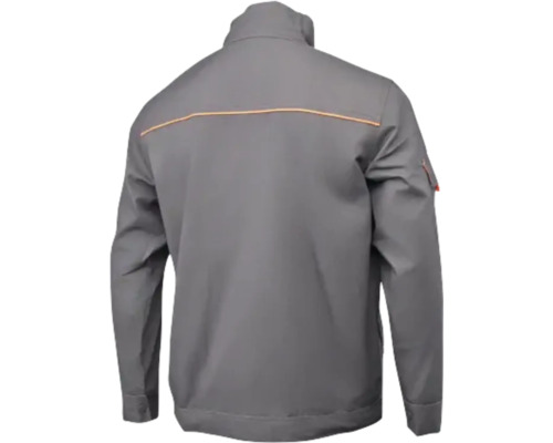 Jachetă de lucru gri, vedere din spate