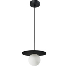 Lumină suspendată cu abajur și bec sferic