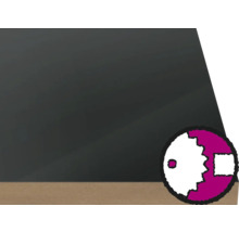 Tăblie neagră cu sigiliu de certificare