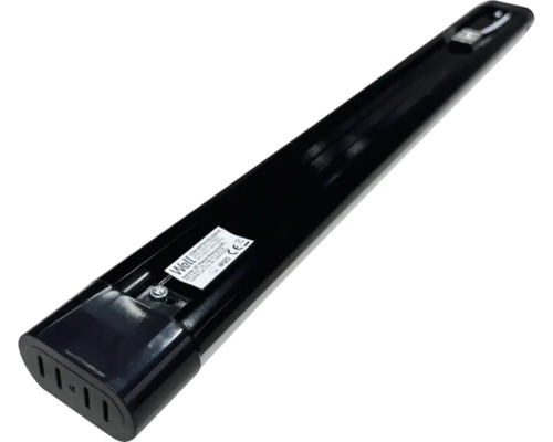 Lumină LED neagră pentru montare pe perete