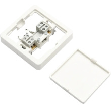 Inserție comutator cu cadru și capac pentru conexiune electrică