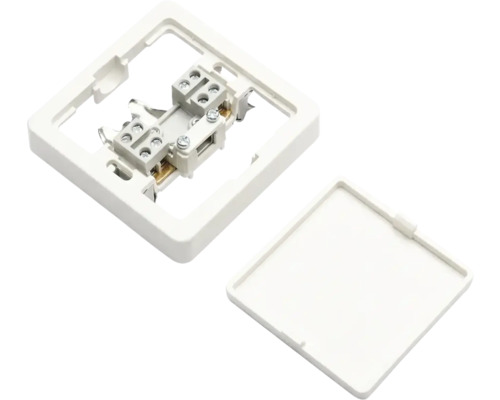 Inserție comutator cu cadru și capac pentru conexiune electrică