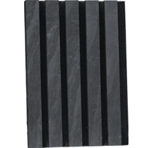 Placă decorativă din ardezie cu caneluri