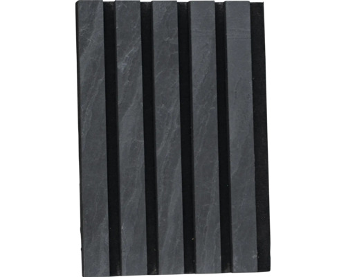 Placă decorativă din ardezie cu caneluri