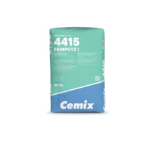 Sac de tencuială de ciment Cemix 4415 Feinputz I pentru pereți interiori, 40 kilograme