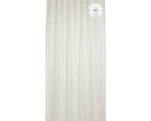 Perdea de duș textilă cu inele pentru perdea de duș