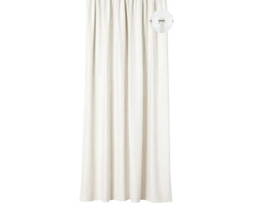 Cortină cu bandă de încrețire