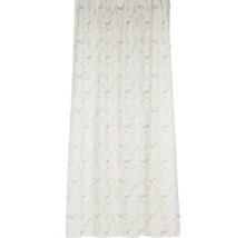 Cortină cu model floral pentru decorarea ferestrelor