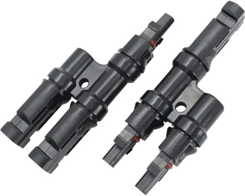 Doi conectori Y pentru cablu solar pentru conectarea în paralel a panourilor solare