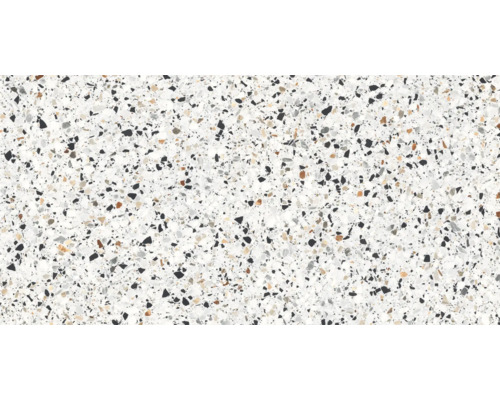 Prim-plan cu o placă de terrazzo cu așchii neregulate