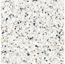 Model de gresie terrazzo cu incluziuni deschise și închise