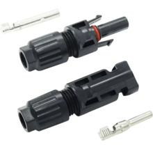 Doi conectori solari cu contacte asociate pentru sisteme fotovoltaice