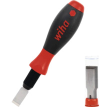 Cuțit pentru șabloane Wiha Logo cu magazie de lame