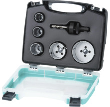 Set de ferăstraie-cupă într-o cutie de scule