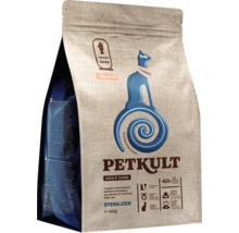 Petkult Adult Care hrană pentru pisici sterilizate cu somon, pachet de 400g