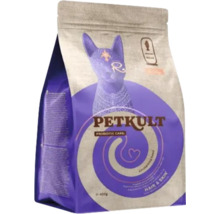 Hrană uscată pentru pisici pentru piele și blană