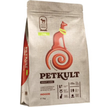 Ambalaj hrană pentru pisici de interior cu miel de la Petkult, 7 kilograme