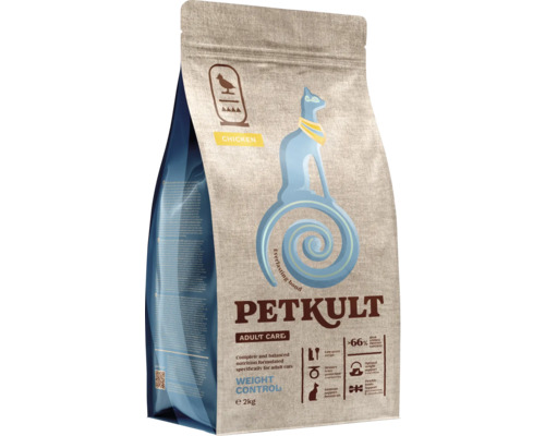 Petkult Adult Care hrană pentru pisici pentru controlul greutății, 2 kg