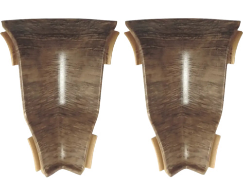 Două capace de acoperire din lemn