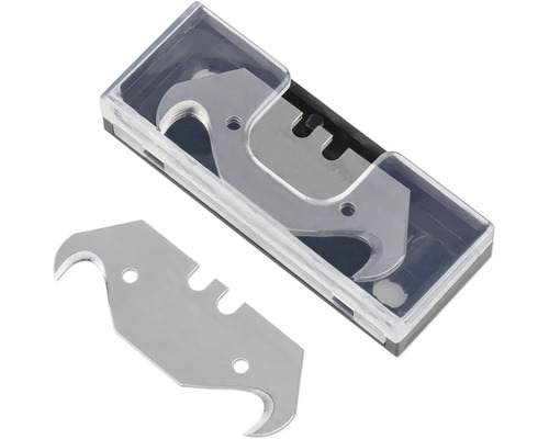 Lame de cârlig în recipient de depozitare