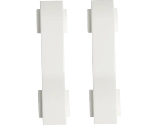 Două suporturi albe pentru hârtie igienică