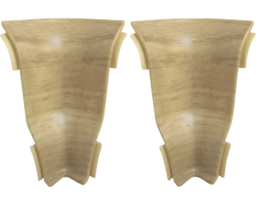 Două profile de colț din lemn