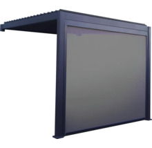 Pergola cu perete lateral pentru exterior