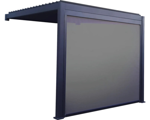 Pergola cu perete lateral pentru exterior