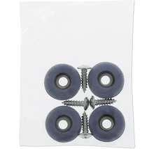 Glisoare pentru mobilă cu șuruburi în set