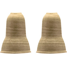 Două opritoare pentru mobilă din lemn