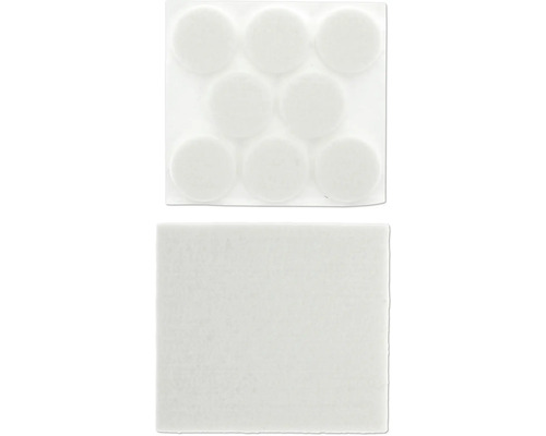 Set de glisiere din pâslă cu tăietură de pâslă