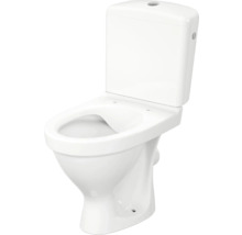 Toaletă ceramică pe podea cu rezervor de spălare