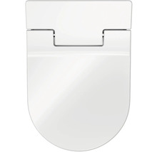 Capac de toaletă din ceramică sanitară, vedere de sus